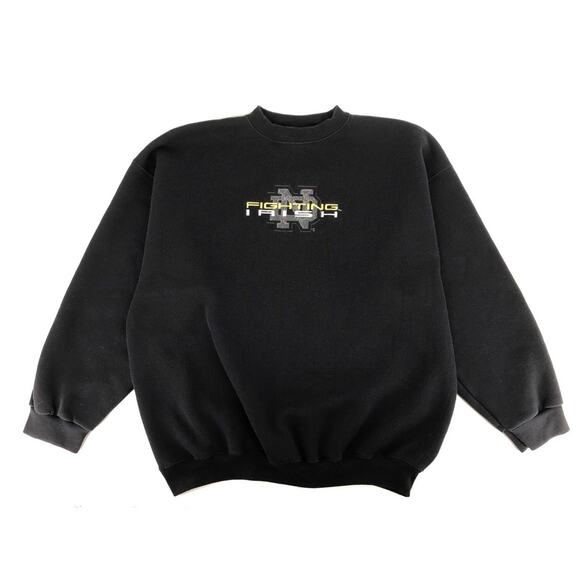 90s Notre Dame Fighting Irish crewneck sweatshirt 1990s vintage - Picture 1 of 5
